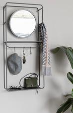 Wanddecoratie spiegel met rek by Loods 5, Ophalen, Nieuw
