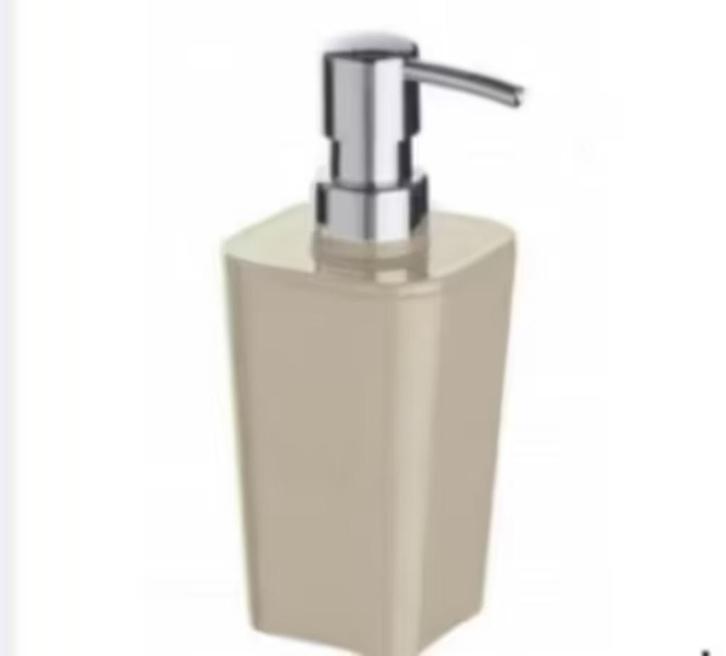 NIEUW! Wenko beige/ lichtbruine handzeepdispenser €4,99, Huis en Inrichting, Badkamer | Badtextiel en Accessoires, Nieuw, Overige typen