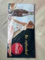3D metalen bord 49x25 Coca Cola, Verzamelen, Ophalen of Verzenden, Zo goed als nieuw, Reclamebord