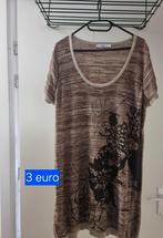 Dames kleding grote maat, Ophalen of Verzenden, Gedragen, Bruin, Jurk