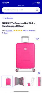 SUITSUIT rolkoffertje voor handbagage, 30 cm of meer, 35 tot 55 cm, Ophalen of Verzenden, Uitschuifbare handgreep