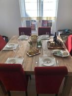 Mooie eettafel - steigerhout., Huis en Inrichting, Ophalen, Gebruikt, 150 tot 200 cm, Vierkant