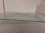 glazen schaal 30,5 x 30,5, Schaal, Vierkant, Ophalen of Verzenden, Glas