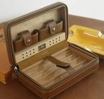 Cohiba - luxe bruine reishumidor (Nieuw!), Ophalen of Verzenden, Nieuw, Tabaksdoos of Verpakking