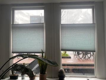 Plisségordijnen lichtgrijs – 100 x 190 cm (2 stuks) beschikbaar voor biedingen