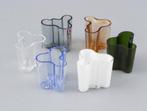 Iittala alvar aalto miniatuur vaas set van 6, 5,5cm, Huis en Inrichting, Overige kleuren, Ophalen of Verzenden, Minder dan 50 cm