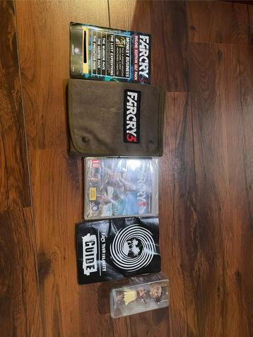 (SEALED!) Far cry 3 CD + insane edition collectibles. beschikbaar voor biedingen