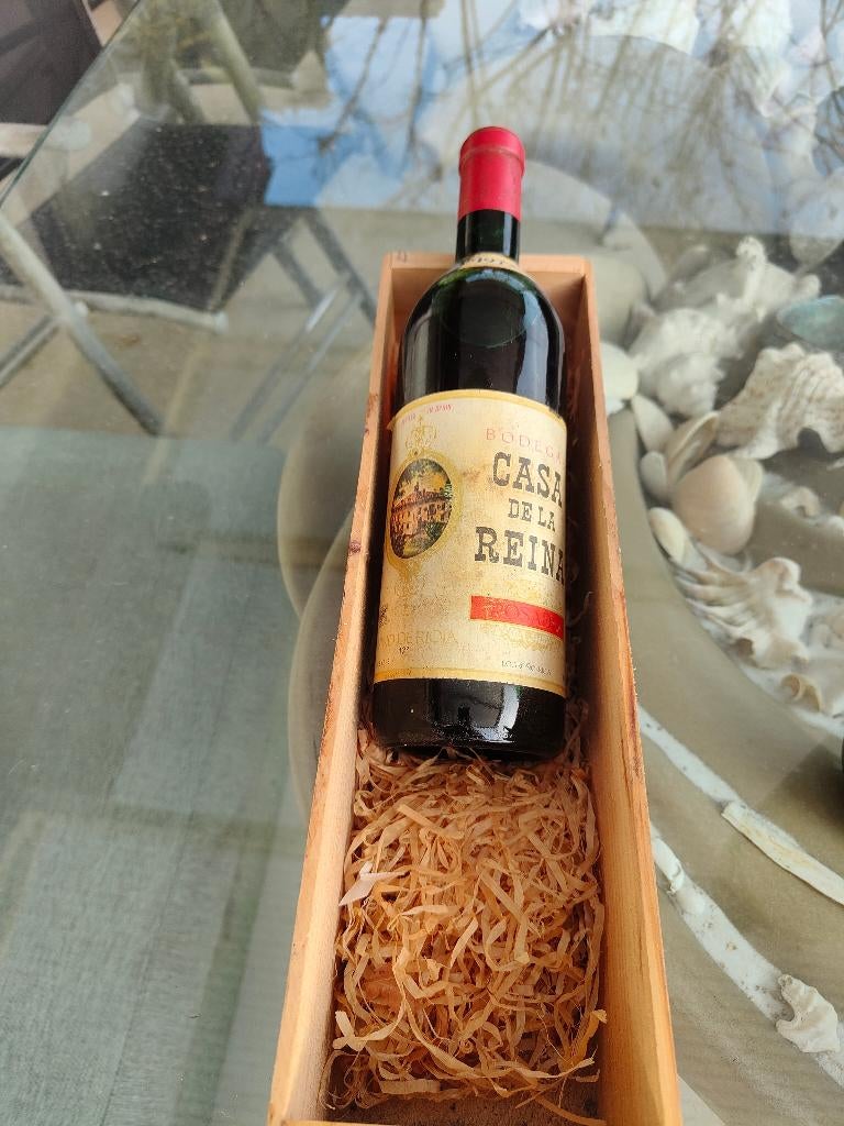 Rioja Bodegas Casa de la Reina 1972, Verzamelen, Wijnen, Spanje, Nieuw, Ophalen of Verzenden, Rode wijn
