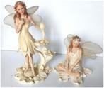 2 witte elfjes, Verzamelen, Beelden en Beeldjes, Ophalen of Verzenden, Zo goed als nieuw, Fantasy