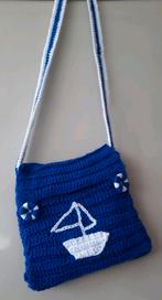 Gehaakt cross body tasje, Ophalen of Verzenden, Nieuw, Blauw, Schoudertasje