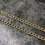 18k gouden ketting cuban schakel gourmet, Ophalen of Verzenden, Nieuw, Goud