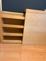 Malm hoofdbord met uitschuifbare nachtkastjes, Ophalen, Gebruikt, 65 cm of meer, 70 cm of meer