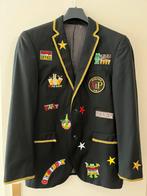 Stoere Oeteldonk jas maat 50 heren zwart maat M, Carnaval, Maat 48/50 (M), Ophalen of Verzenden, Kleding