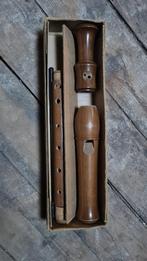 Aura alt blokfluit met doos en ragger werkt na behoren, Ophalen of Verzenden, Gebruikt, Alt