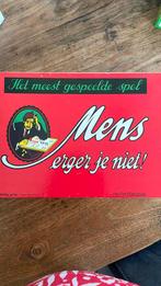 Mens erger je niet, Hobby en Vrije tijd, Gezelschapsspellen | Bordspellen, Ophalen of Verzenden, Zo goed als nieuw