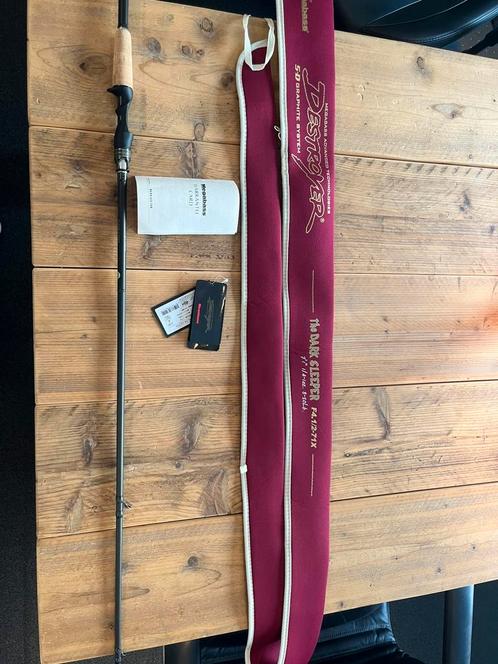 Megabass P5 Destroyer Dark Sleeper F4.1/2-71X, Watersport en Boten, Hengelsport | Roofvissen, Nieuw, Ophalen