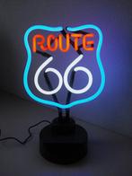 vintage glas staande neonlamp rout 66, Verzamelen, Automaten | Overige, Ophalen, Gebruikt