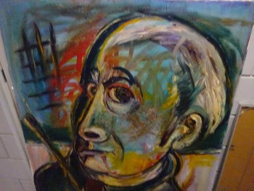 olieverf schilderij, Antiek en Kunst, Kunst | Schilderijen | Klassiek, Ophalen