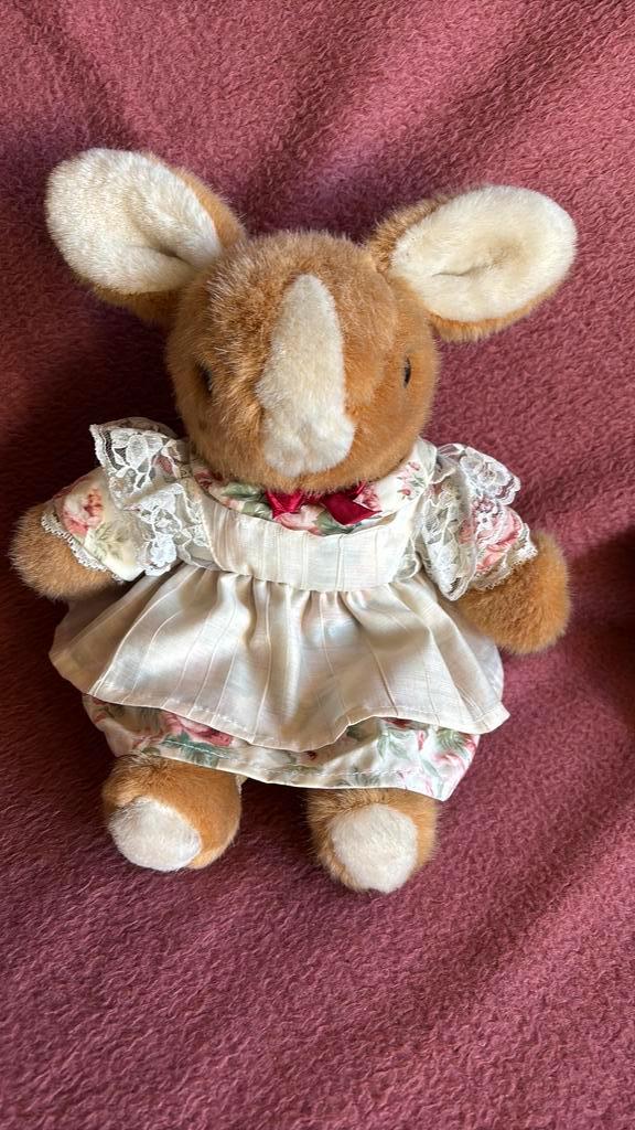 Lief konijn van Happy Horse., Kinderen en Baby's, Speelgoed | Knuffels en Pluche, Zo goed als nieuw, Ophalen of Verzenden