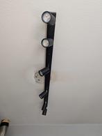 Zwarte Plafondspot met 6 Verstelbare LED-lampen, Metaal of Aluminium, Nieuw, Led, Plafondspot of Wandspot