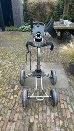BAGBOY QUAD XL 4-WIEL GOLFTROLLEY (ZWART), Ophalen, Gebruikt, Golfkar, Overige merken