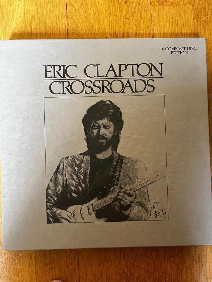 Eric Clapton “Crossroads” 4 Compact Disc Edition, Cd's en Dvd's, Cd's | Jazz en Blues, Zo goed als nieuw, Blues, 1960 tot 1980