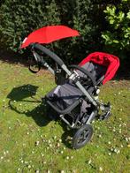 Buggy rood/grijs Bugaboo Chameleon (met veel accessoires!!!), Ophalen, Zo goed als nieuw, Overige merken, Voetenzak
