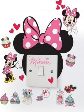 Minnie Mouse Muurstickers Glow in the Dark beschikbaar voor biedingen