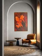 Acrylverf schilderij op doek, Ophalen