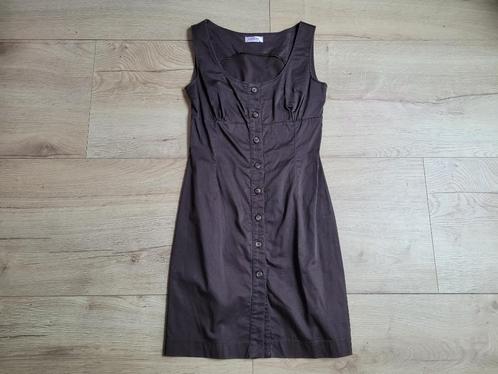 ORSAY bruin mouwloos jurkje maat 34 ~ TH0062, Kleding | Dames, Jurken, Zo goed als nieuw, Maat 34 (XS) of kleiner, Bruin, Boven de knie