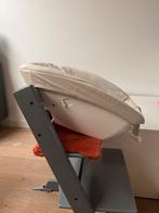 Tripp Trapp newborn (inclusief nieuwe hoes), Ophalen of Verzenden, Gebruikt, Meegroeistoel, Gordel(s)