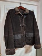 suede jas Rino Pelle met houtje touwtje, Kleding | Dames, Ophalen of Verzenden, Zo goed als nieuw, Maat 46/48 (XL) of groter