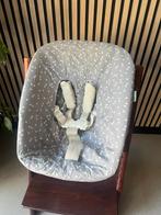 Grijze hoes Ukje voor Stokke newborn set, Ophalen of Verzenden, Zo goed als nieuw, Meegroeistoel, Stoelverkleiner