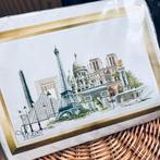 Compleet borduurpakket - Parijs - Thea Gouverneur, Ophalen of Verzenden, Zo goed als nieuw, Handborduren, Borduurpakket