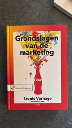 Bronis Verhage - Grondslagen van de marketing, Ophalen of Verzenden, Zo goed als nieuw, Economie en Marketing, Bronis Verhage; Marjolein Visser