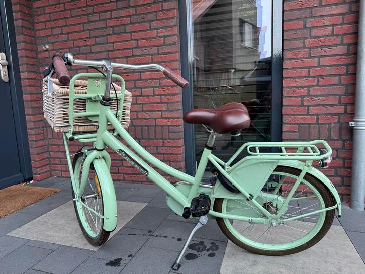 Popal 20 inch meisjesfiets - Mintgroen, Fietsen en Brommers, Fietsen | Meisjes, Zo goed als nieuw, 20 inch, Handrem, Ophalen