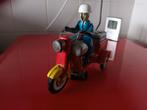 Blikken speelgoed. Police op een trike. YOSHIYA JAPAN., Antiek en Kunst, Ophalen of Verzenden