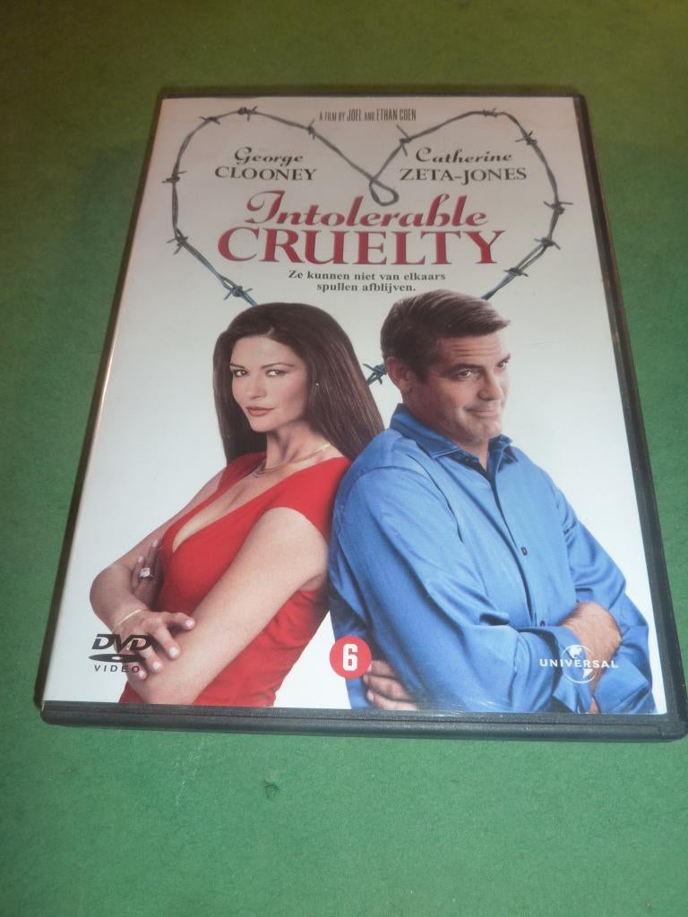 Intolerable cruelty   Joel en Ethan Coen Dvd, Alle leeftijden, Ophalen of Verzenden, Zo goed als nieuw, Overige gebieden