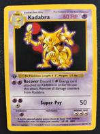1st edition Shadowless Kadabra, Hobby en Vrije tijd, Verzamelkaartspellen | Pokémon, Ophalen of Verzenden, Gebruikt