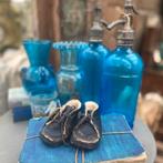 Blauwe Babyschoentjes *Floor Epe*, Antiek en Kunst, Antiek | Kleding en Accessoires, Ophalen