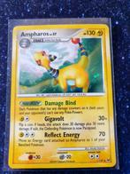 Pokémon kaart Ampharos holo #1/127 Platinum, Ophalen of Verzenden, Zo goed als nieuw, Losse kaart