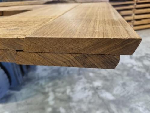 4.9 m2 Rhombus - hardhout - nr: HP202, Tuin en Terras, Palen, Balken en Planken, Nieuw, Planken, 250 cm of meer, Hardhout, Ophalen