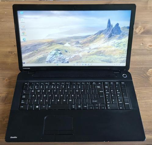 Toshiba  C70 Pentium 2020M-2,40GHz 8gb ddr3 250gb SSD 17inch, Computers en Software, Windows Laptops, Gebruikt, 15 inch, SSD, 2 tot 3 Ghz