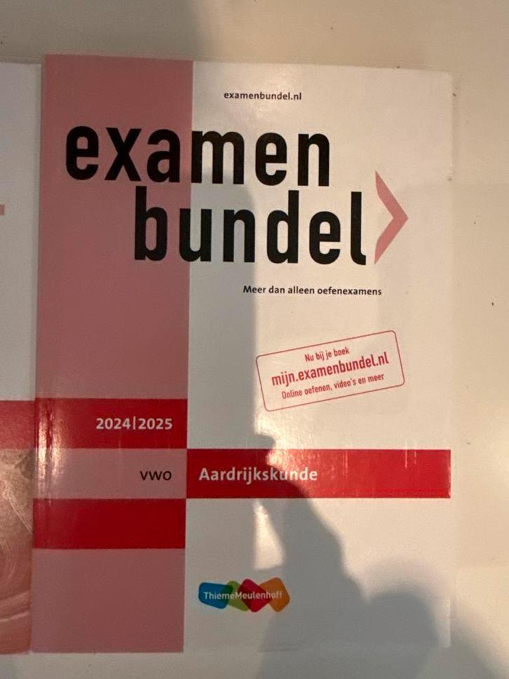 Examenbundel + Samenvatting Aardrijkskunde VWO 24/25, Boeken, Schoolboeken, Zo goed als nieuw, Aardrijkskunde, VWO, Ophalen of Verzenden