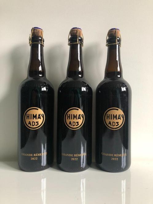 Chimay Grande Réserve Edition Limitée 2022 (set 3x 0,75L), Verzamelen, Biermerken, Nieuw, Flesje(s), Overige merken, Ophalen