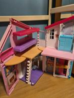 Mooi inklapbaar barbiehuis. Heel praktisch., Kinderen en Baby's, Speelgoed | Poppenhuizen, Ophalen of Verzenden, Poppenhuis