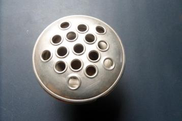 Grafvaas container - 16cm - Aluminium - Bloemenkikker beschikbaar voor biedingen