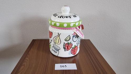 Blond voorraad pot, Huis en Inrichting, Keuken | Potten en Pannen, Zo goed als nieuw, Pot, Bus of Blik, Overige materialen, Ophalen of Verzenden
