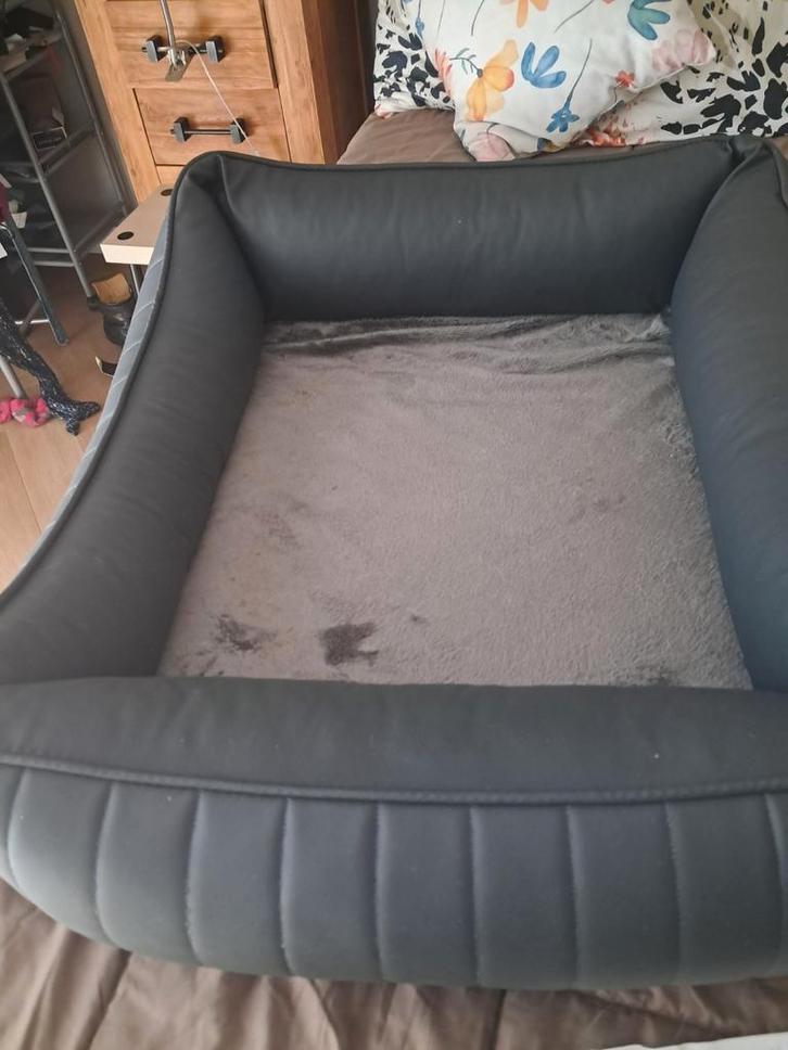 Orthopedische Hondenmand, Dieren en Toebehoren, Hondenmanden, Zo goed als nieuw, Leer, Ophalen