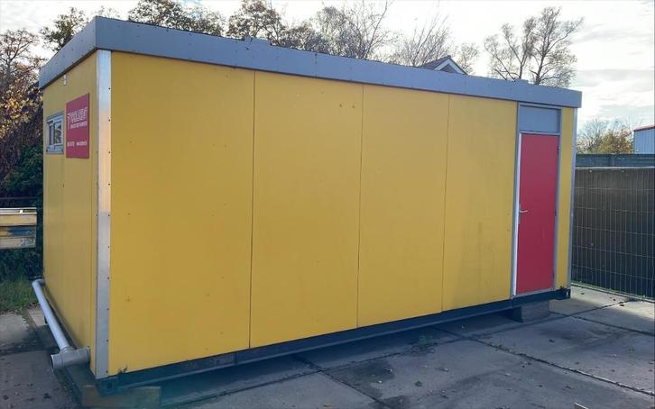 Sanitair unit 6 x 2,8 m, Zakelijke goederen, Machines en Bouw | Keten en Containers, Ophalen